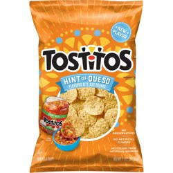 Tostitos Tortilla Chips Hint Of Queso BSR 11 Oz