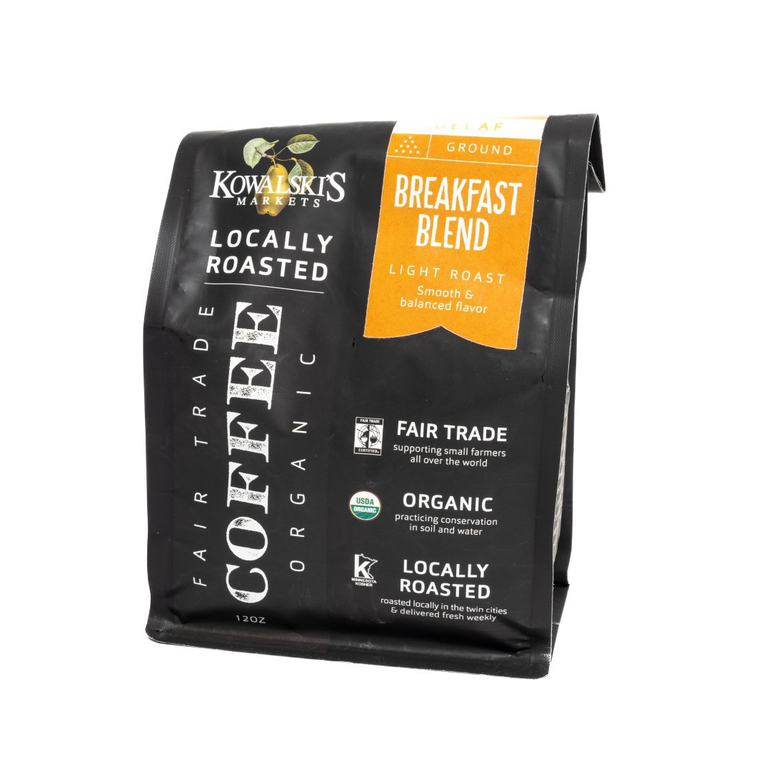 slide 1 of 1, Kowalski's French Roast Decaf Wb - 12 oz, 12 oz