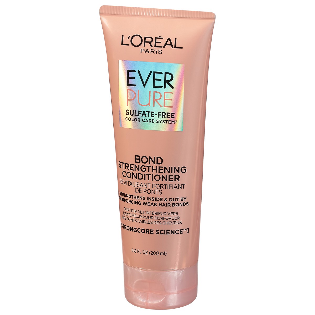 slide 7 of 9, L'Oréal Paris EverPure Sulfate Free Color Care Bond Repair Strengthening Conditioner, 6.8 fl oz