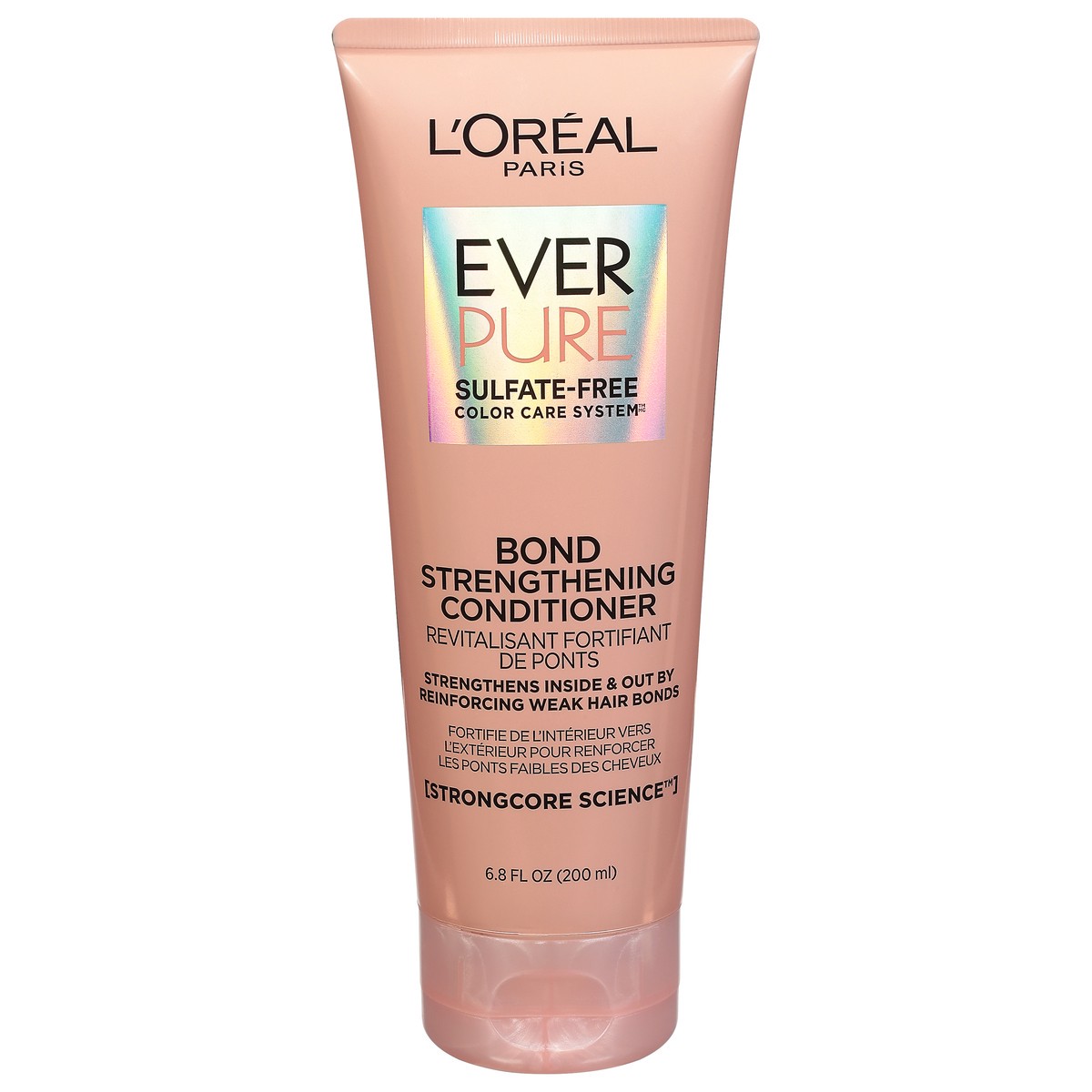 slide 1 of 9, L'Oréal Paris EverPure Sulfate Free Color Care Bond Repair Strengthening Conditioner, 6.8 fl oz