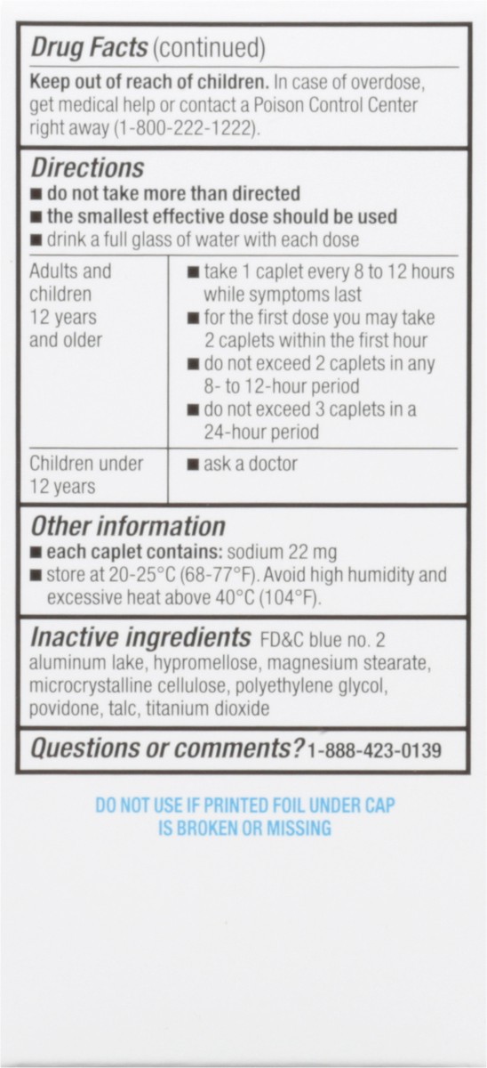 slide 7 of 9, TopCare Health Caplets 220 mg All Day Pain Relief 200 ea, 200 ct