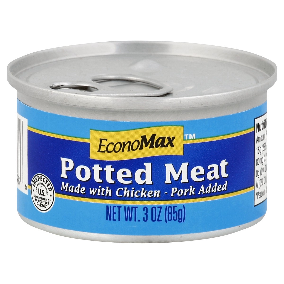 slide 3 of 4, EconoMax Meat, Potted, 3 oz