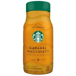 Starbucks Iced Espresso Beverage Caramel Macchiato Flavored 40 Fl Oz Bottle