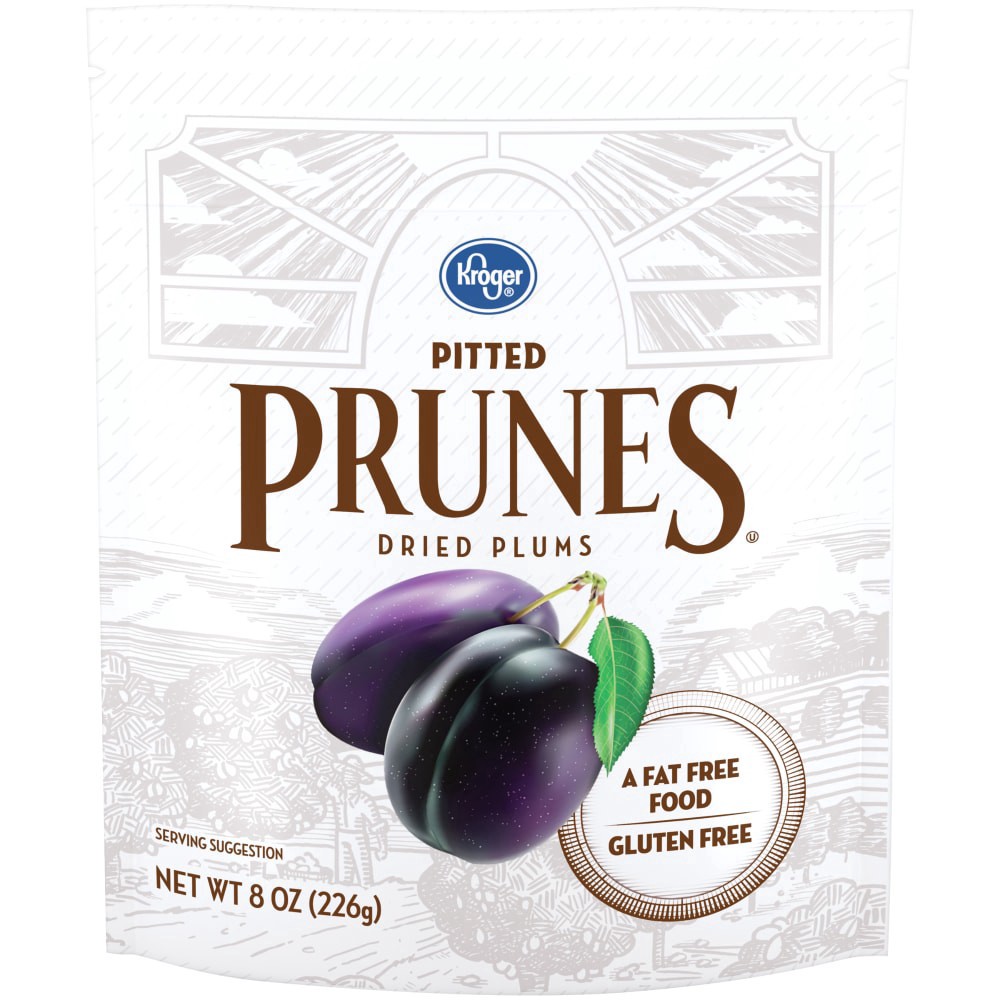 slide 1 of 5, Kroger Pitted Prunes, 8 oz