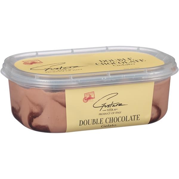 slide 1 of 1, Gustare Vita Double Chocolate Gelato, 30 fl oz