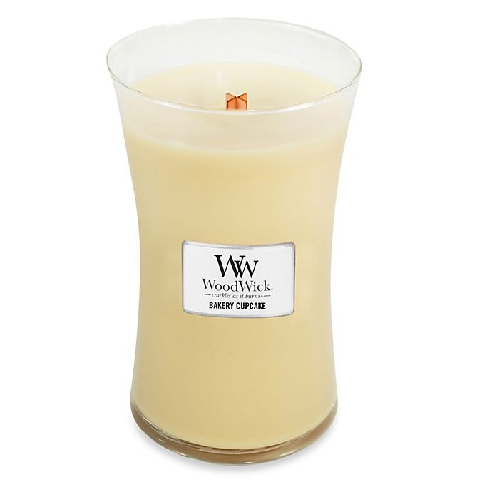 slide 1 of 1, WoodWick Bakery Cupcake Jar Candle, 22 oz