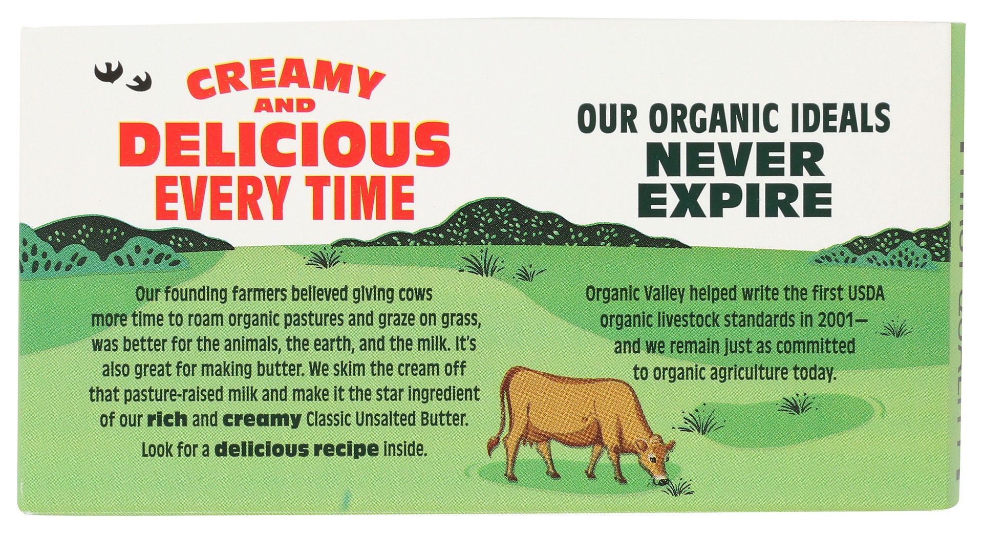 slide 3 of 10, Organic Valley Classic Unsalted Butter 2 - 0.25 lb Sticks, 