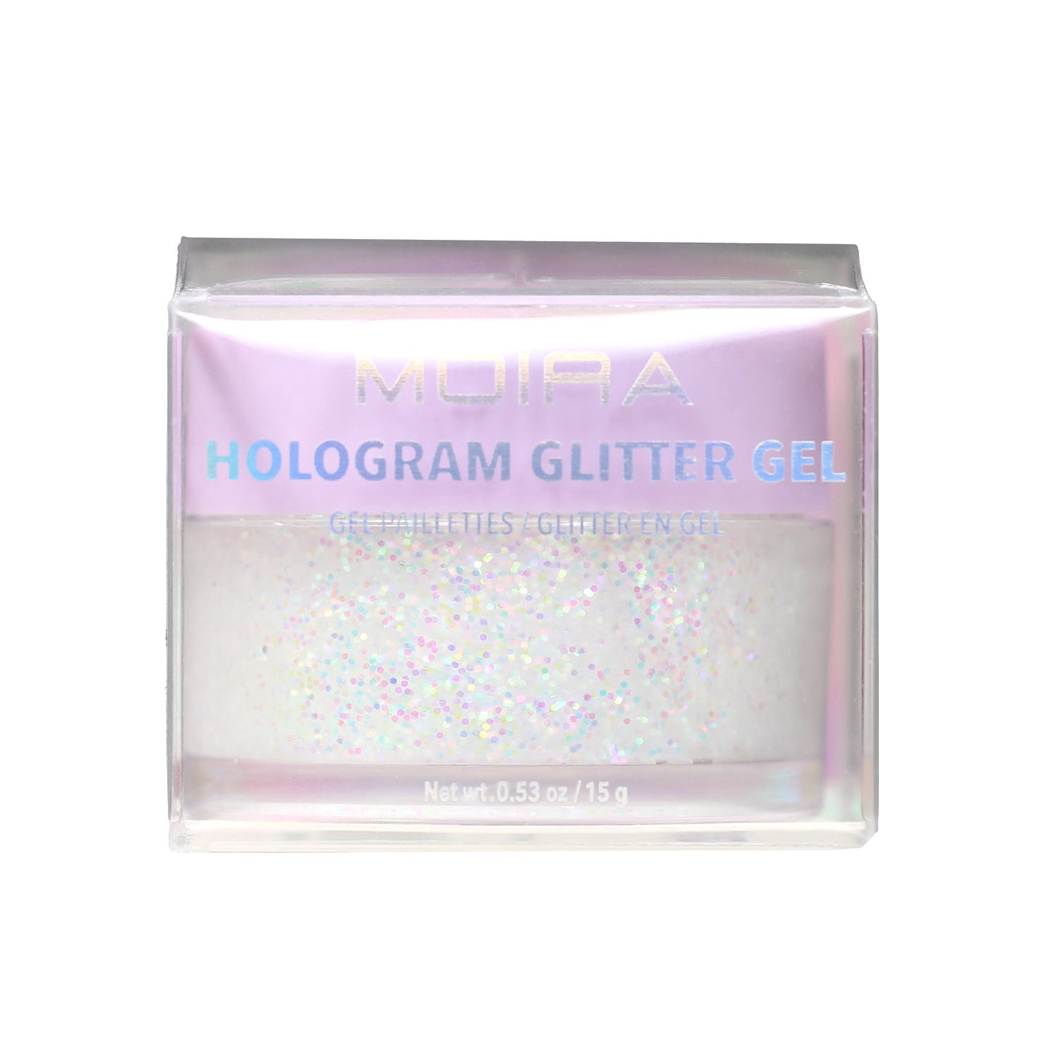slide 1 of 1, Moira Hologram Glitter Gel - Miss Me Yet, 1 ct