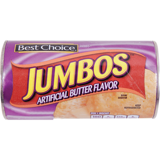 slide 1 of 1, Best Choice Jumbo Butter Flavored Biscuits, 16 oz