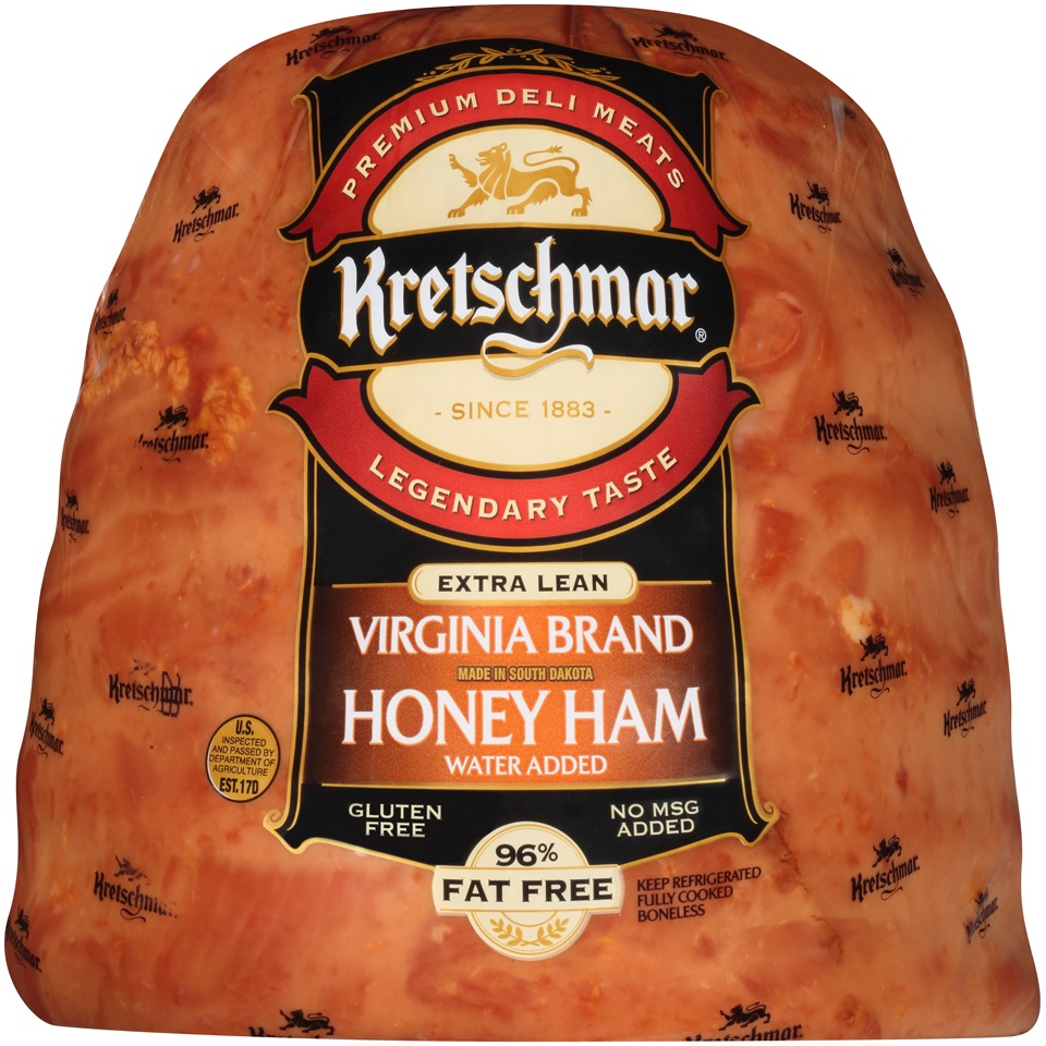 slide 1 of 1, Kretschmar Virginia Brand Honey Ham, per lb