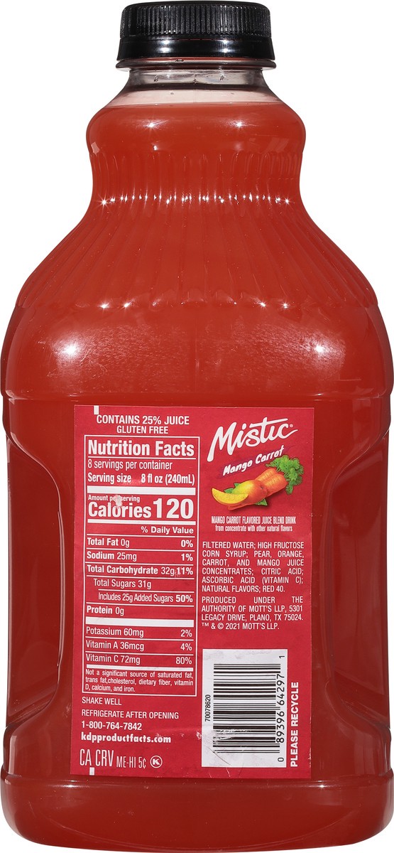 slide 7 of 11, Mistic Mango Carrot - 64 fl oz, 64 fl oz