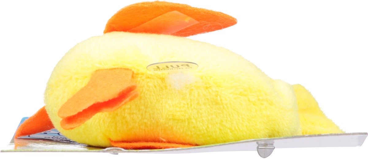 slide 5 of 9, Ruffin' It Prowlin Pals Catnip Cat Toy Yellow Orange, 1 ct