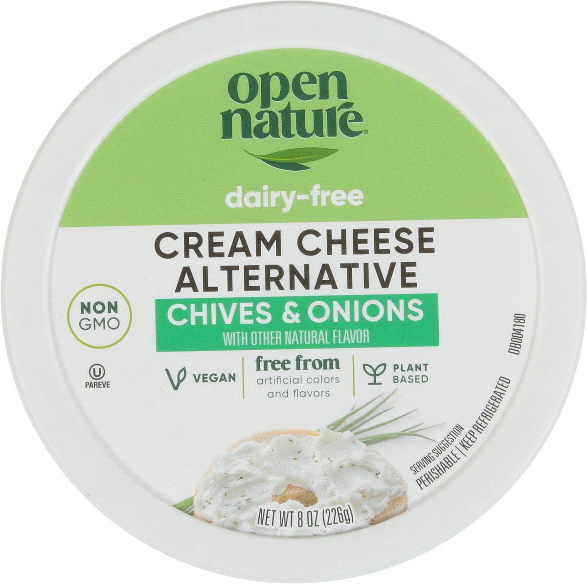 slide 9 of 15, Open Nature Plant Based Cream Cheese Chive 8 Ounce - 8 Oz, 8 oz