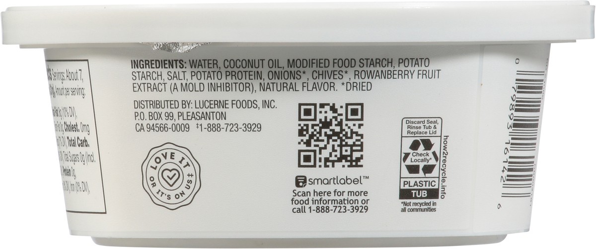 slide 2 of 15, Open Nature Plant Based Cream Cheese Chive 8 Ounce - 8 Oz, 8 oz