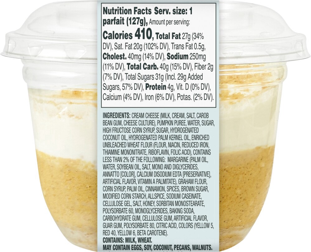 slide 2 of 3, Bakery Fresh Pumpkin Spice Mousse Cup, 4.5 oz