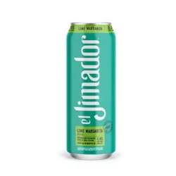 El Jimador Spiked Bebidas Lime Margarita 23.5 fl oz Aluminum Can, 5.9% ABV, Domestic Flavor Malt Beverage