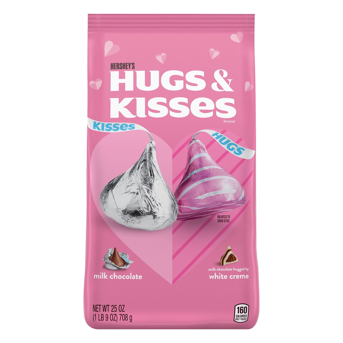 slide 4 of 8, Hugs & Kisses Hugs & Kisses Chocolate Candy 25 oz, 25 oz