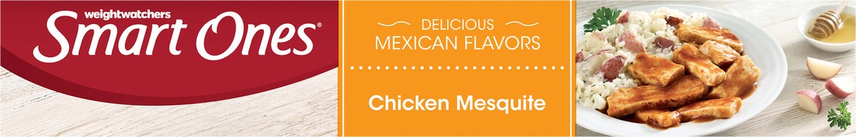 slide 3 of 7, Smart Ones Delicious Mexican Flavors Chicken Mesquite 9 oz. Box, 9 oz