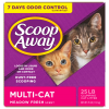 slide 4 of 22, Scoop Away Multi-Cat Clumping Meadow Fresh Scent Cat Litter, 25 lb