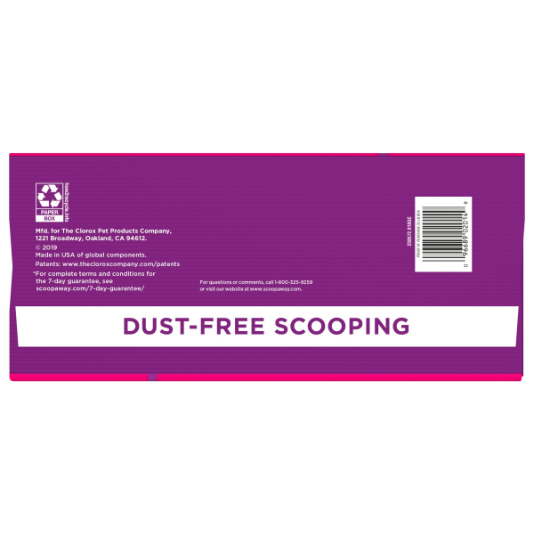 slide 3 of 22, Scoop Away Multi-Cat Clumping Meadow Fresh Scent Cat Litter, 25 lb