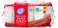 slide 1 of 1, Kroger Home Sense Rugged + Reliable Paper Towels, 10 ct