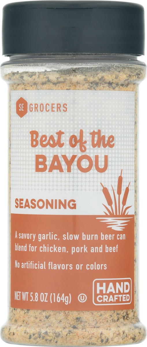 slide 3 of 9, SE Grocers Bayou Seasoning, 5.8 oz