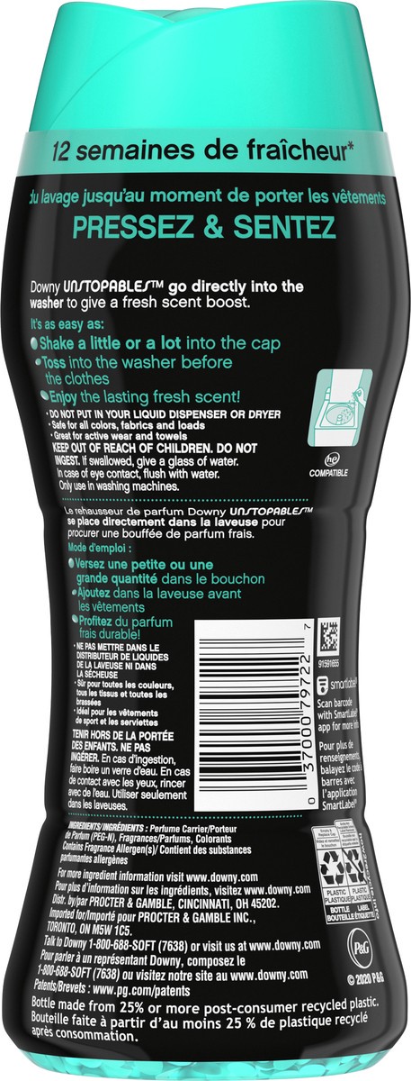 slide 5 of 5, Downy Unstopables Fresh Scent In-Wash Booster 5.7 oz, 6.5 oz