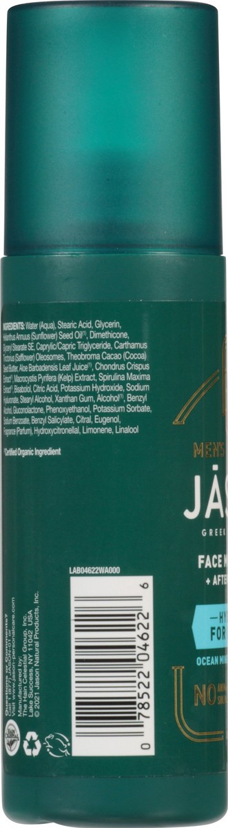 slide 2 of 7, Jason Ocean Minerals + Eucalyptus Face Moisturizer + After Shave Balm 4 oz, 4 oz