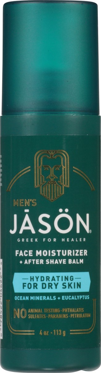 slide 1 of 7, Jason Ocean Minerals + Eucalyptus Face Moisturizer + After Shave Balm 4 oz, 4 oz