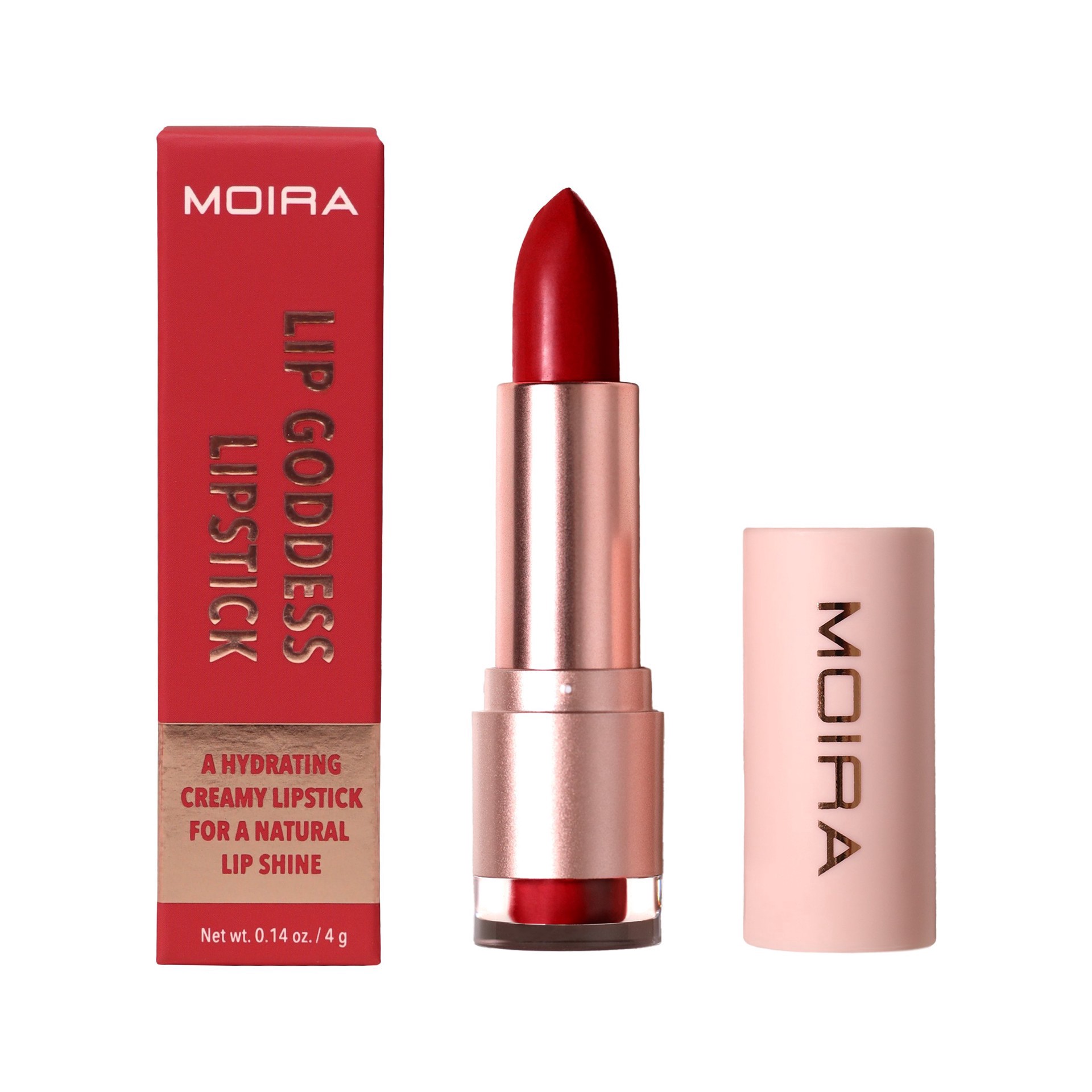 slide 1 of 1, Moira Lip Goddess Lipstick - 020 Minerva, 1 ct