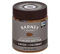 slide 1 of 4, Barney Butter Cocoa + Coconut Almond Butter, 10 oz
