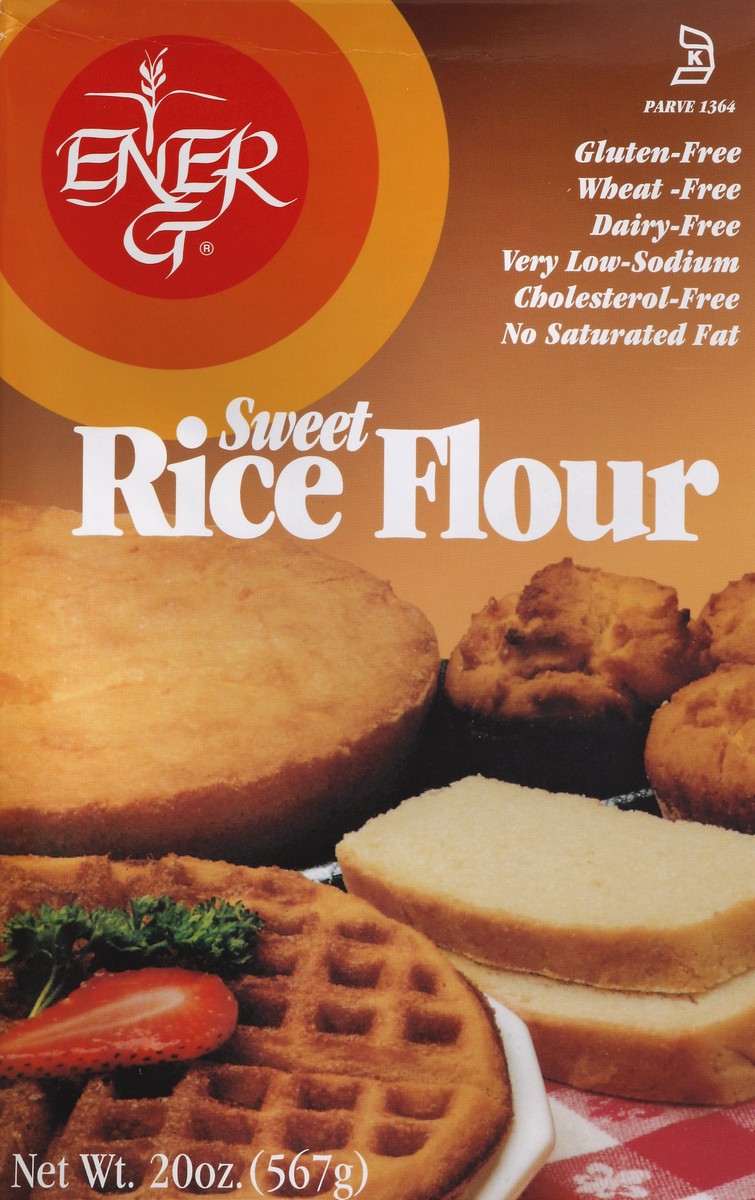 slide 1 of 4, Ener-G Rice Flour 20 oz, 20 oz