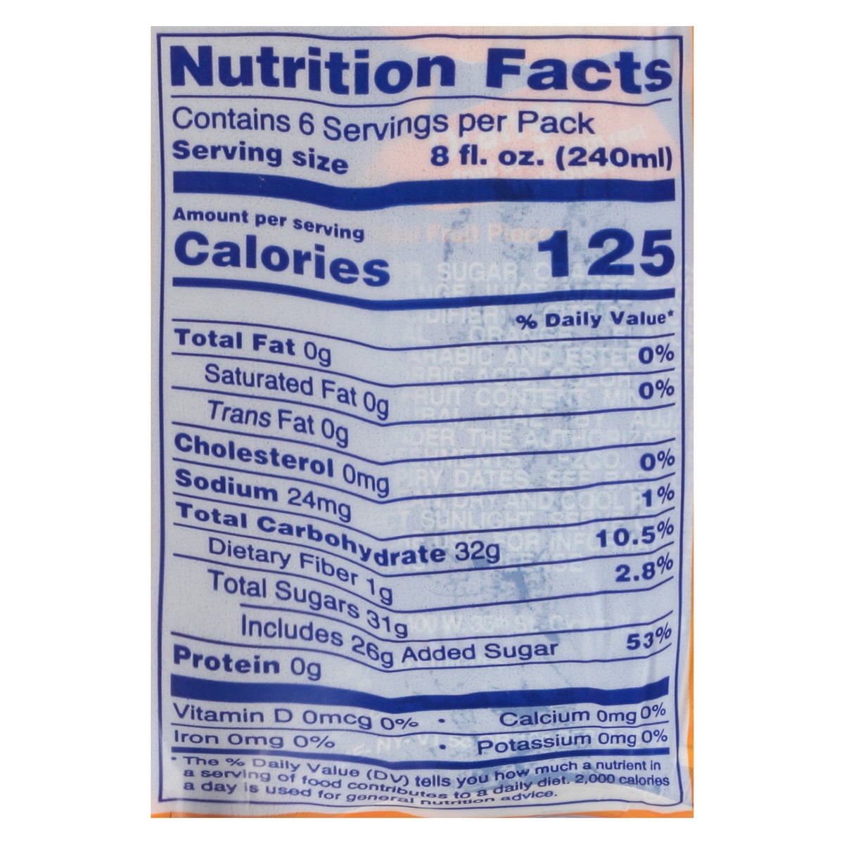 slide 2 of 13, Rani Float Orange Fruit Drink with Real Fruit Pieces 6 ea, 6 ct