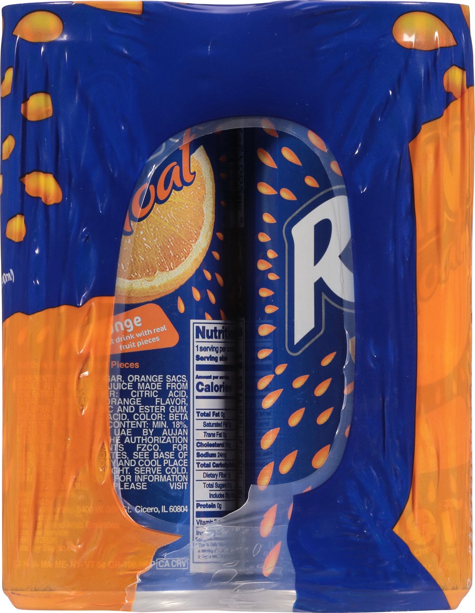 slide 3 of 13, Rani Float Orange Fruit Drink with Real Fruit Pieces 6 ea, 6 ct