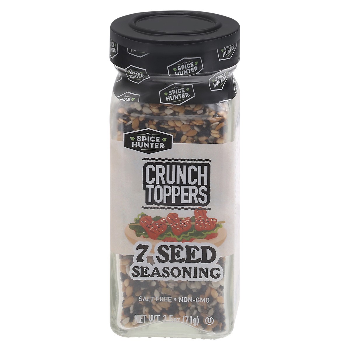 slide 1 of 1, The Spice Hunter Crunch Toppers 7 Seed Seasoning 2.5 oz, 2.5 oz