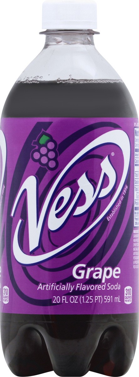 slide 1 of 11, Vess Grape Soda - 20 fl oz, 20 fl oz