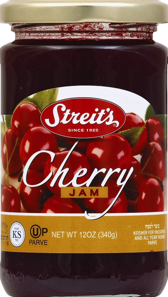 slide 2 of 2, Streit's Cherry Mixed Fruit Preserves, 12 oz