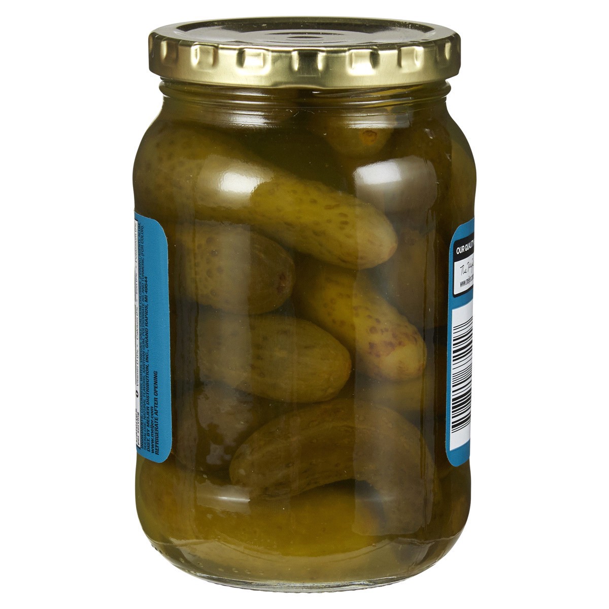 slide 20 of 29, Meijer No Sugar Added Sweet Gherkin Pickles, 16 oz
