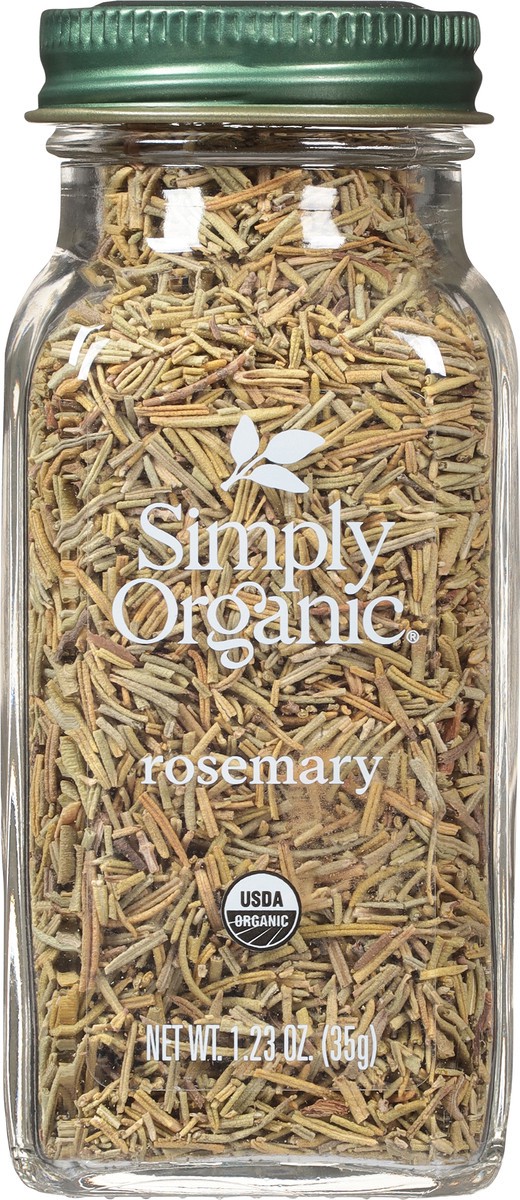 slide 6 of 9, Simply Organic Rosemary 1.23 oz, 1.23 oz