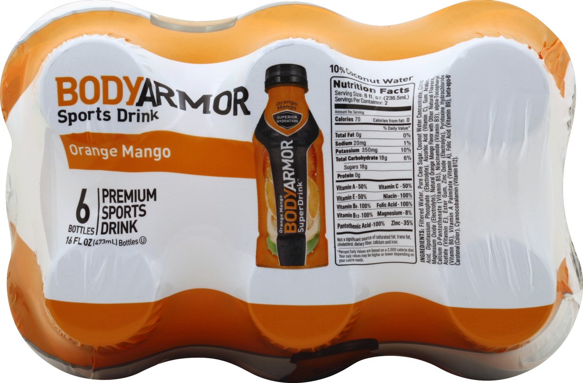 slide 2 of 4, BODYARMOR Sports Drink 6 ea, 6 ct