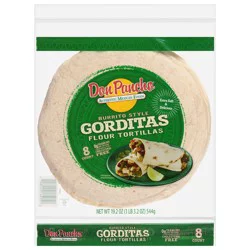 Don Pancho Burrito Style Gorditas Flour Tortillas, 8 ct