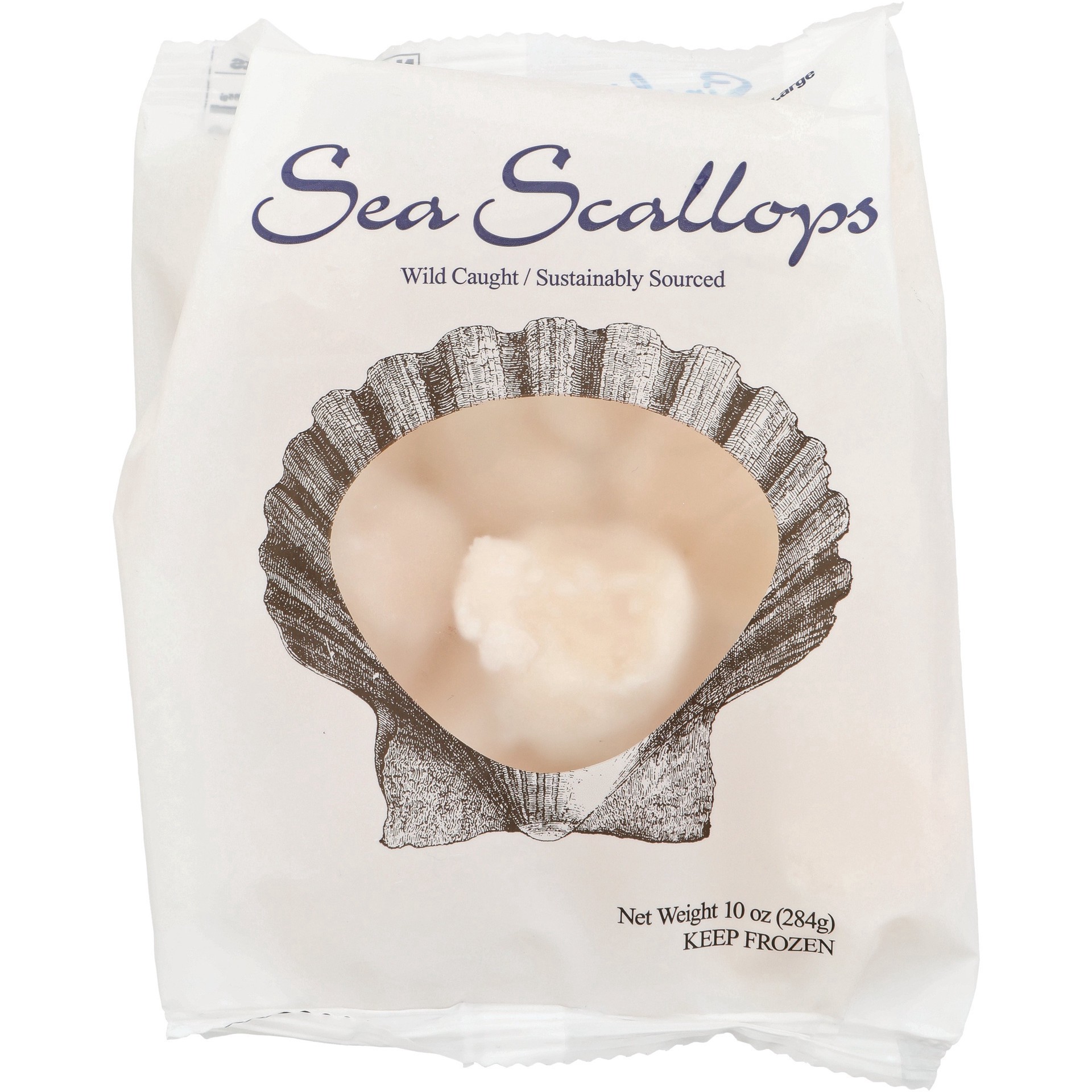 slide 1 of 1, Singleton's Sea Scallops - Wild Caught, 10 oz