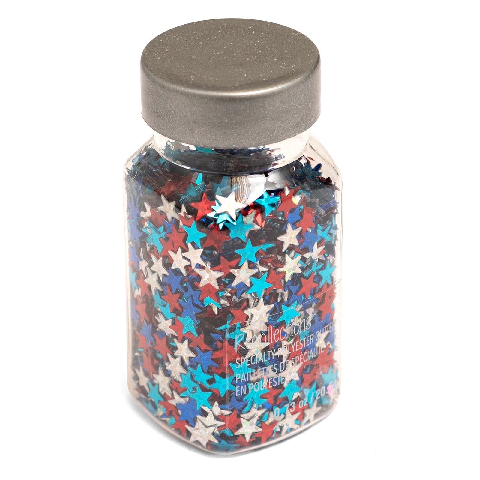 slide 2 of 5, Star Spangle Specialty Polyester Glitter By Recollections, 0.73oz., 0.73 oz