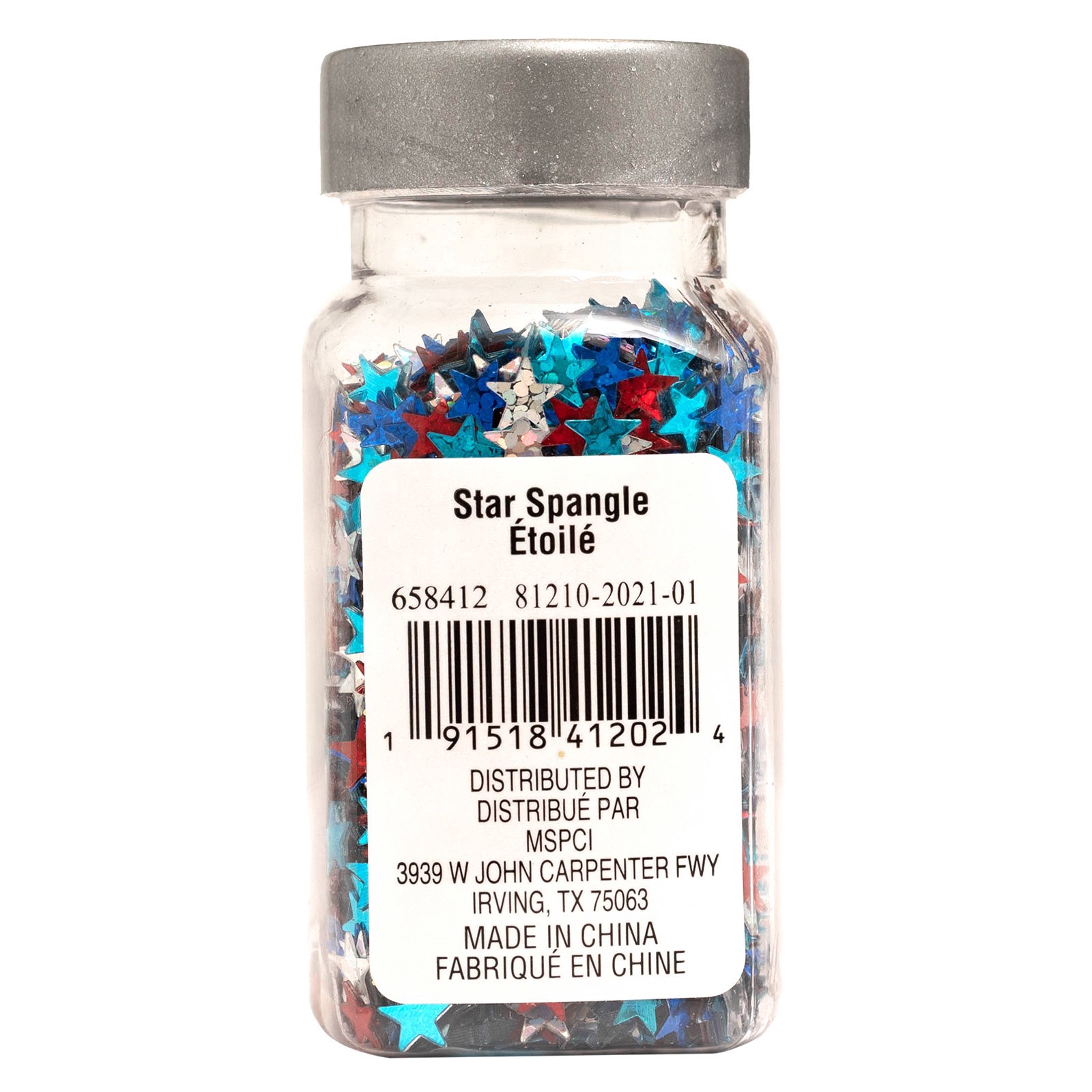 slide 4 of 5, Star Spangle Specialty Polyester Glitter By Recollections, 0.73oz., 0.73 oz