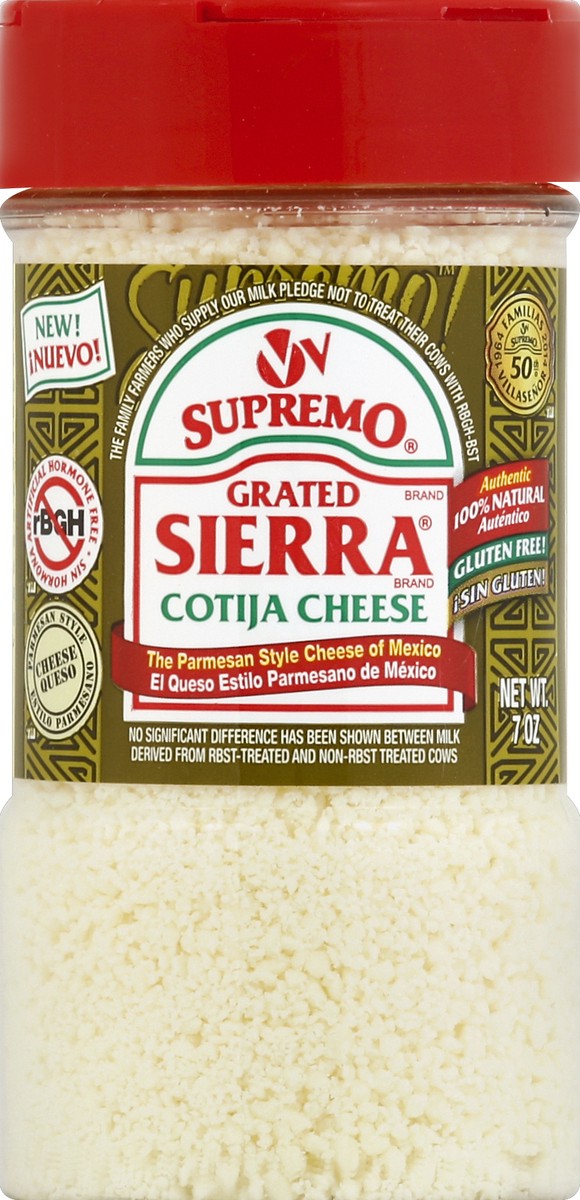 slide 1 of 3, Supremo Cheese 7 oz, 7 oz