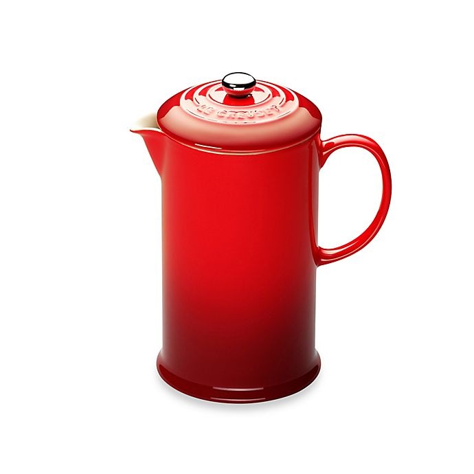 slide 1 of 1, Le Creuset French Press Cherry, 27 oz