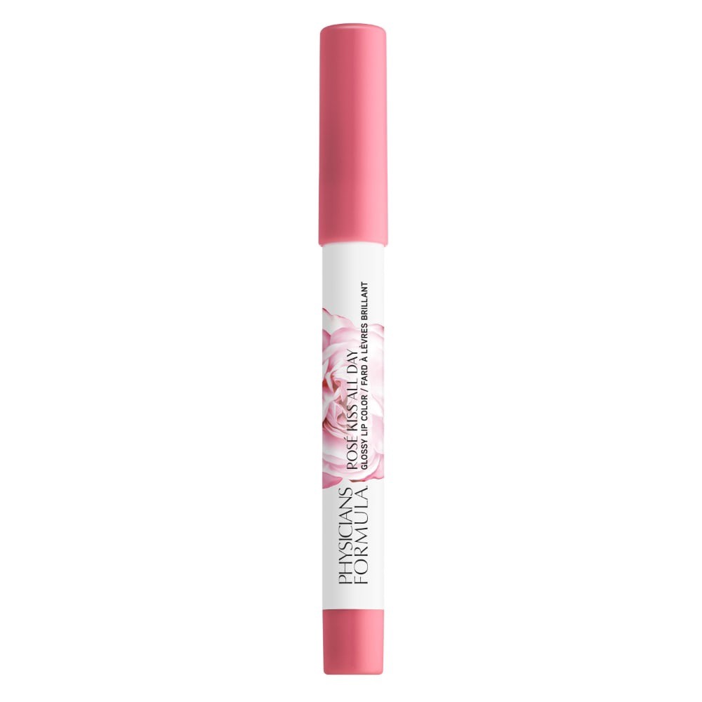 slide 1 of 1, Physicians Formula Rosé All Day Rosé Kiss All Day Glossy Lip Color Blind Date, 0.15 oz