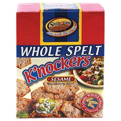 Shibolim K'Nockers Whole Spelt Sesame Crackers