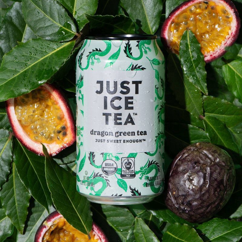 slide 7 of 7, JUST ICE TEA Dragon Green Tea,