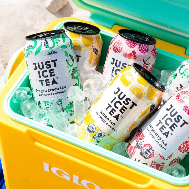 slide 4 of 7, JUST ICE TEA Dragon Green Tea,